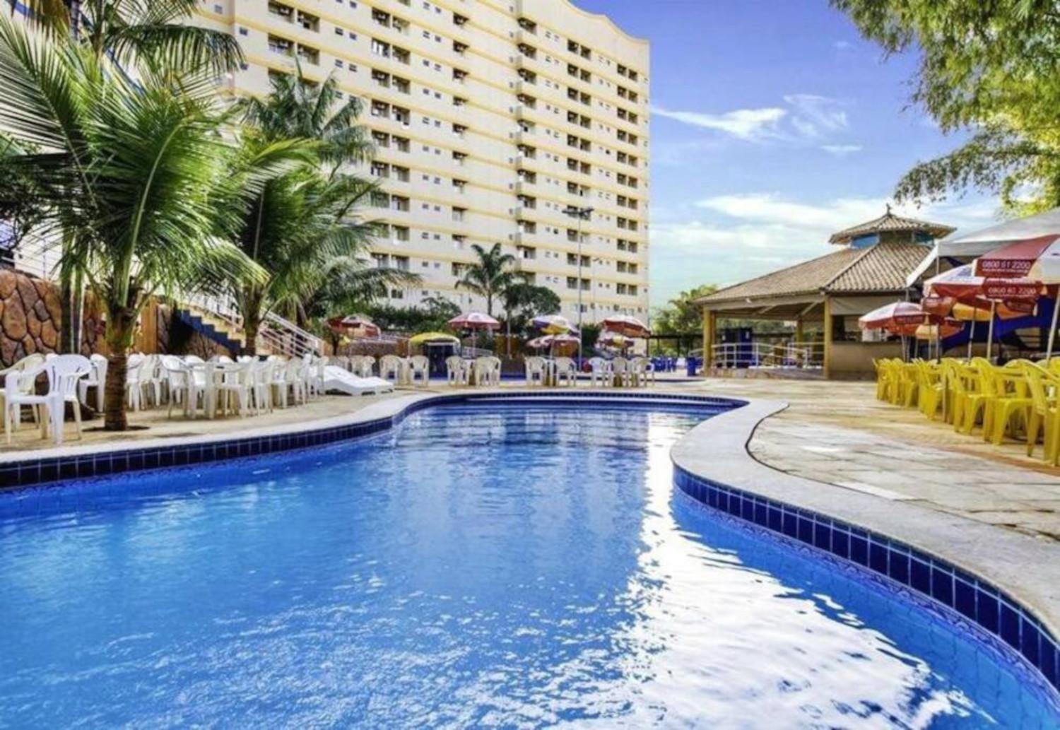 Caldas Novas, Golden Dolphin Grand Hotel, Quarto Sala Cozinha Aconchegante, Ap 361 Eksteriør billede