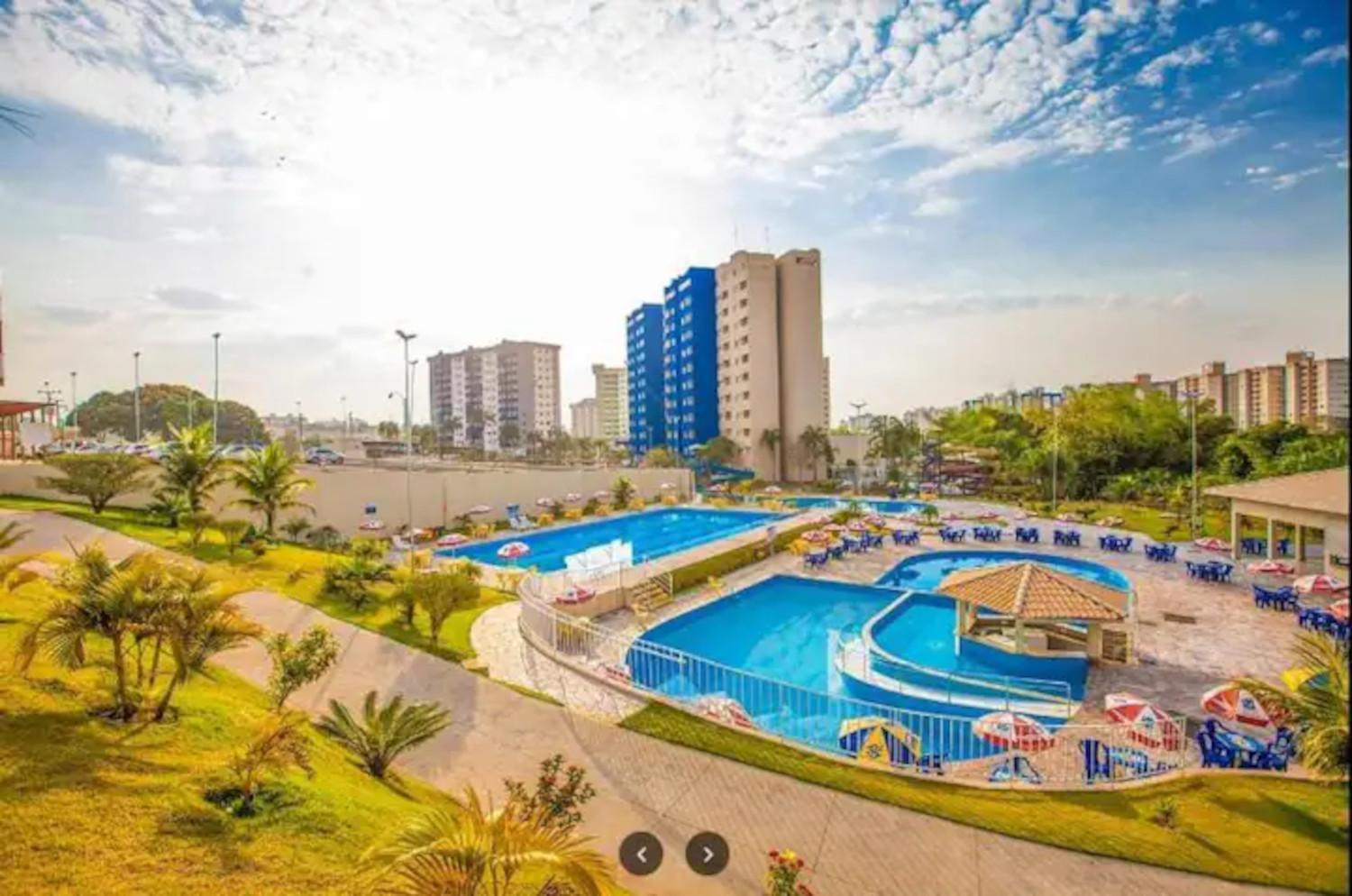 Caldas Novas, Golden Dolphin Grand Hotel, Quarto Sala Cozinha Aconchegante, Ap 361 Eksteriør billede