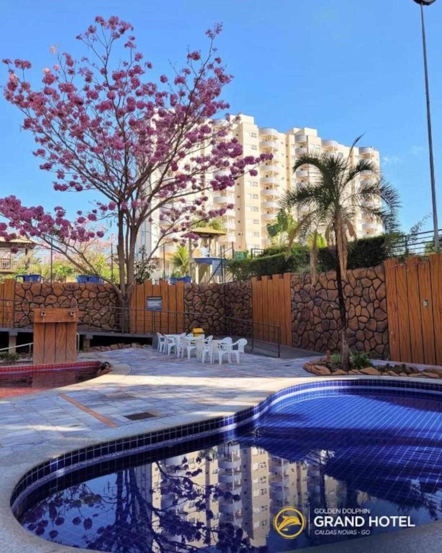 Caldas Novas, Golden Dolphin Grand Hotel, Quarto Sala Cozinha Aconchegante, Ap 361 Eksteriør billede