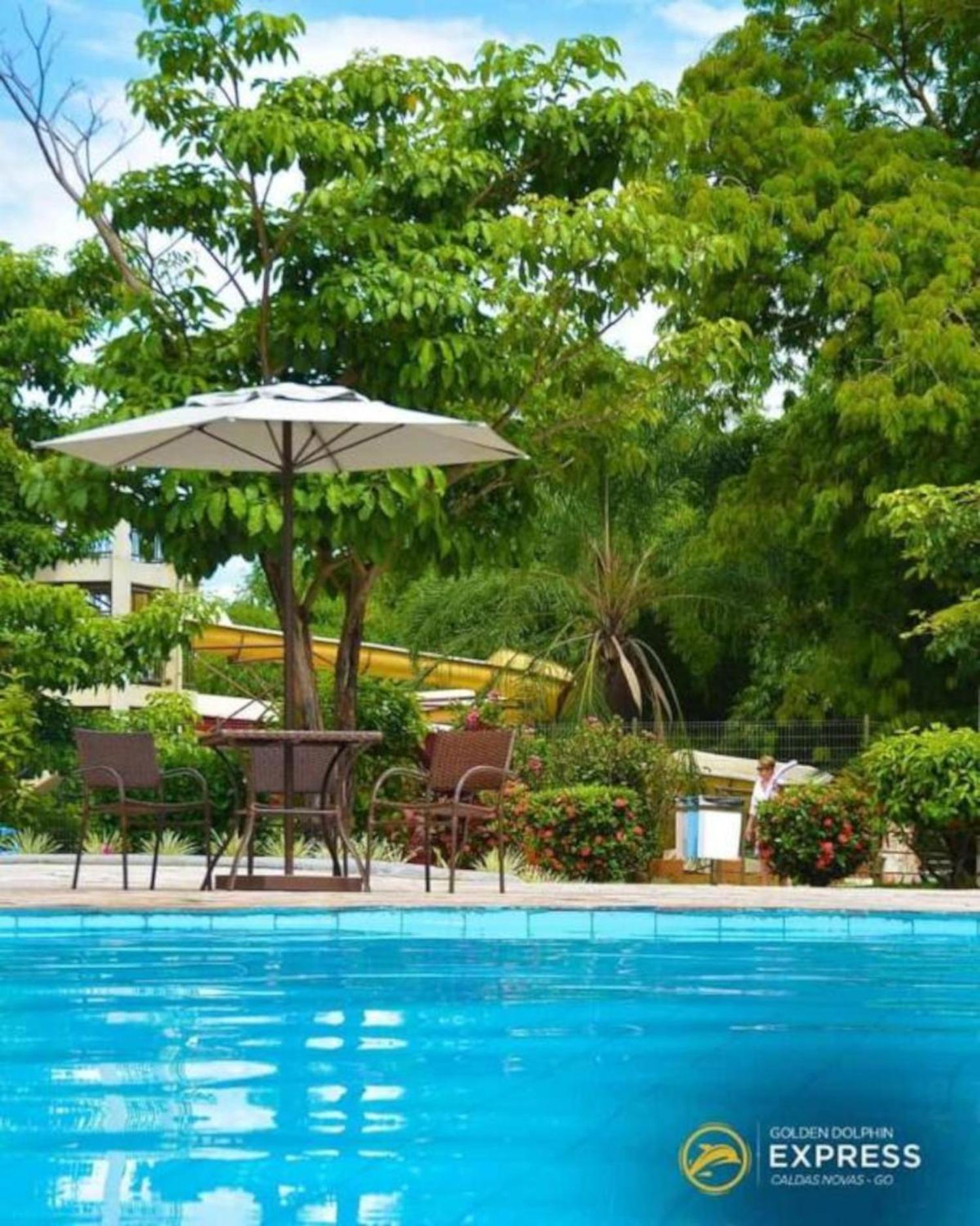 Caldas Novas, Golden Dolphin Grand Hotel, Quarto Sala Cozinha Aconchegante, Ap 361 Eksteriør billede
